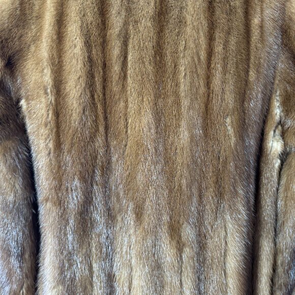 Maximillan brown mink coat, from Bonwit Teller Vintage sz Medium - Picture 3 of 7